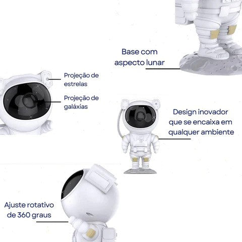 Projetor astronauta